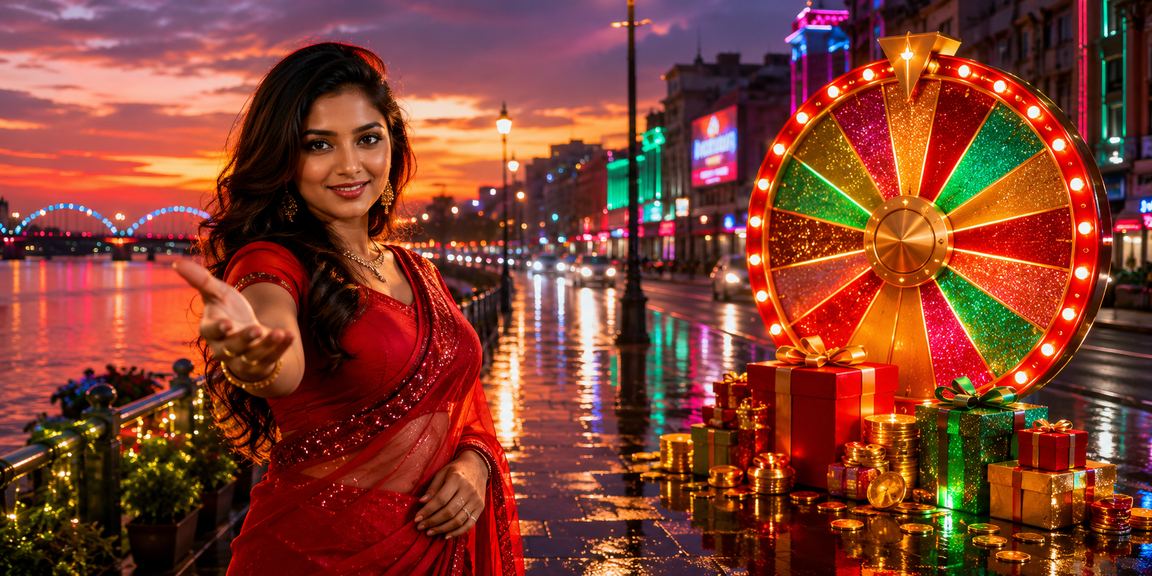 বগুড়ার লাকি ড্র রেড-গ্রিন থিম